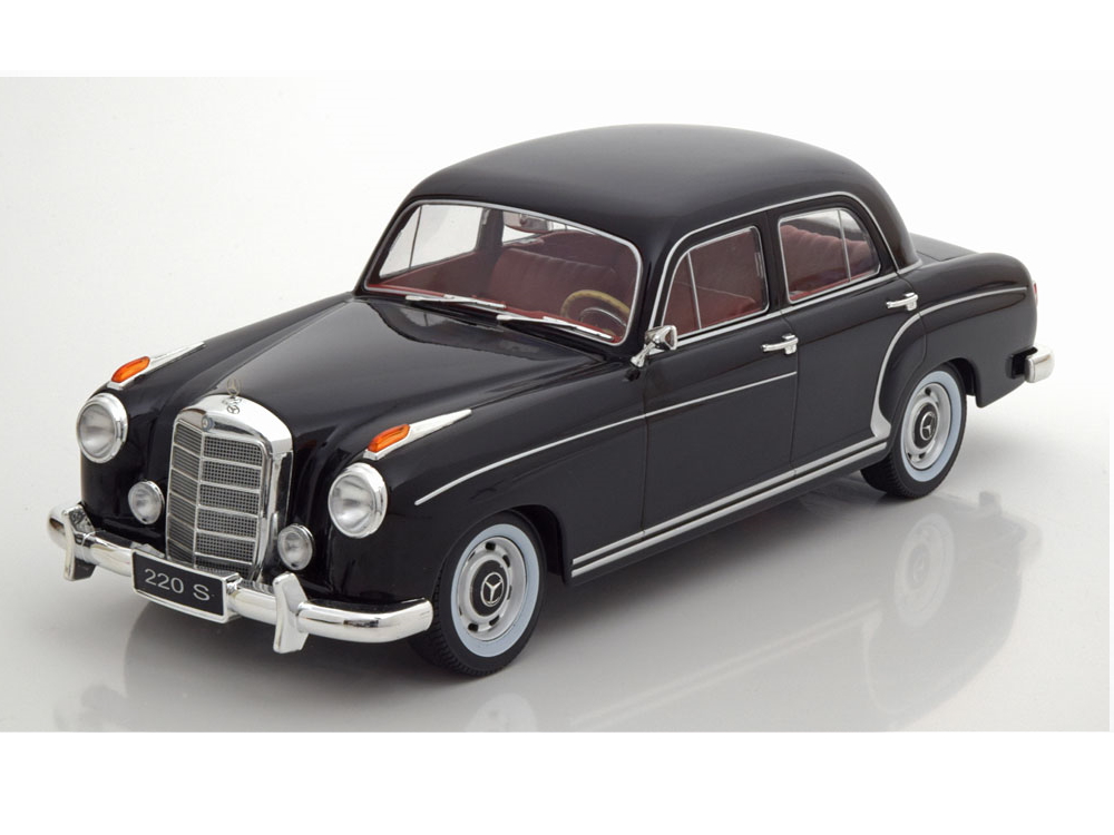 Hot Wheels - Mercedes 220 S Limousine 1956 schwarz -