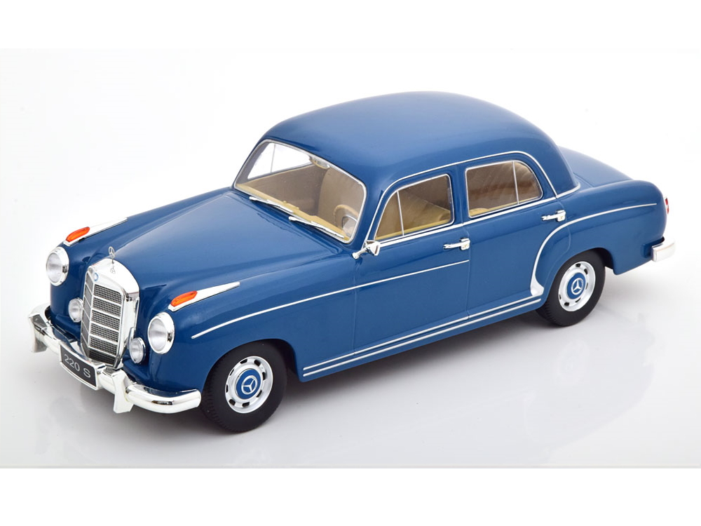 Hot Wheels - Mercedes 220 S Limousine 1956 hellblau -