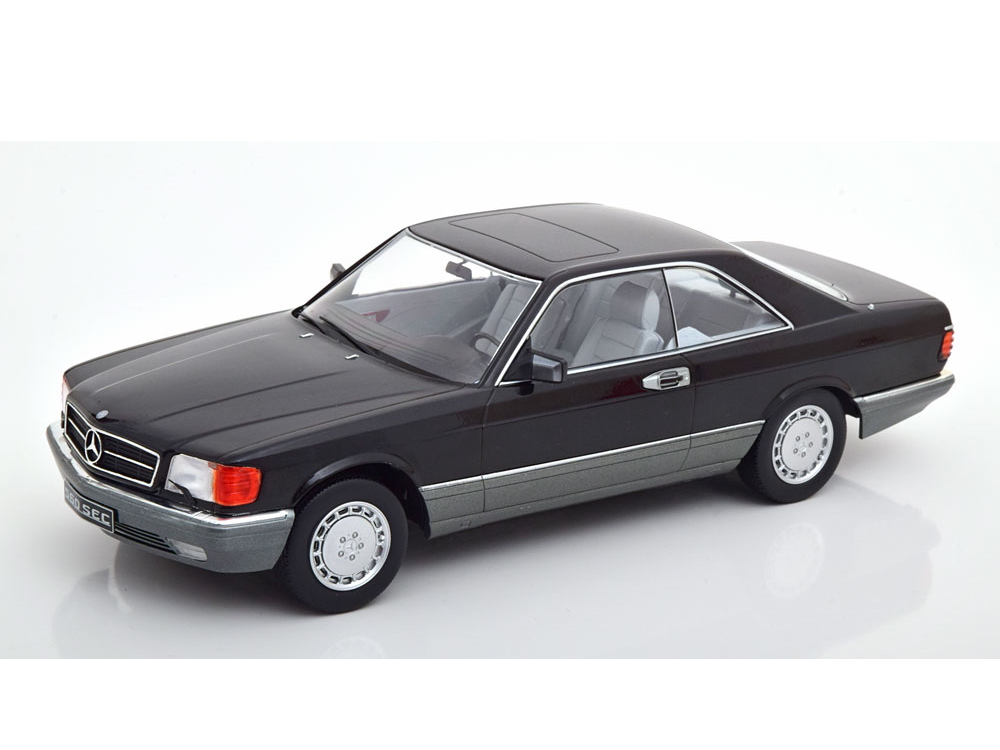 Hot Wheels - Mercedes 560 SEC C126 1985 schwarz - 
