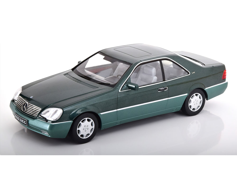 Hot Wheels - Mercedes 600 SEC C140 1992 grünmetallic -
