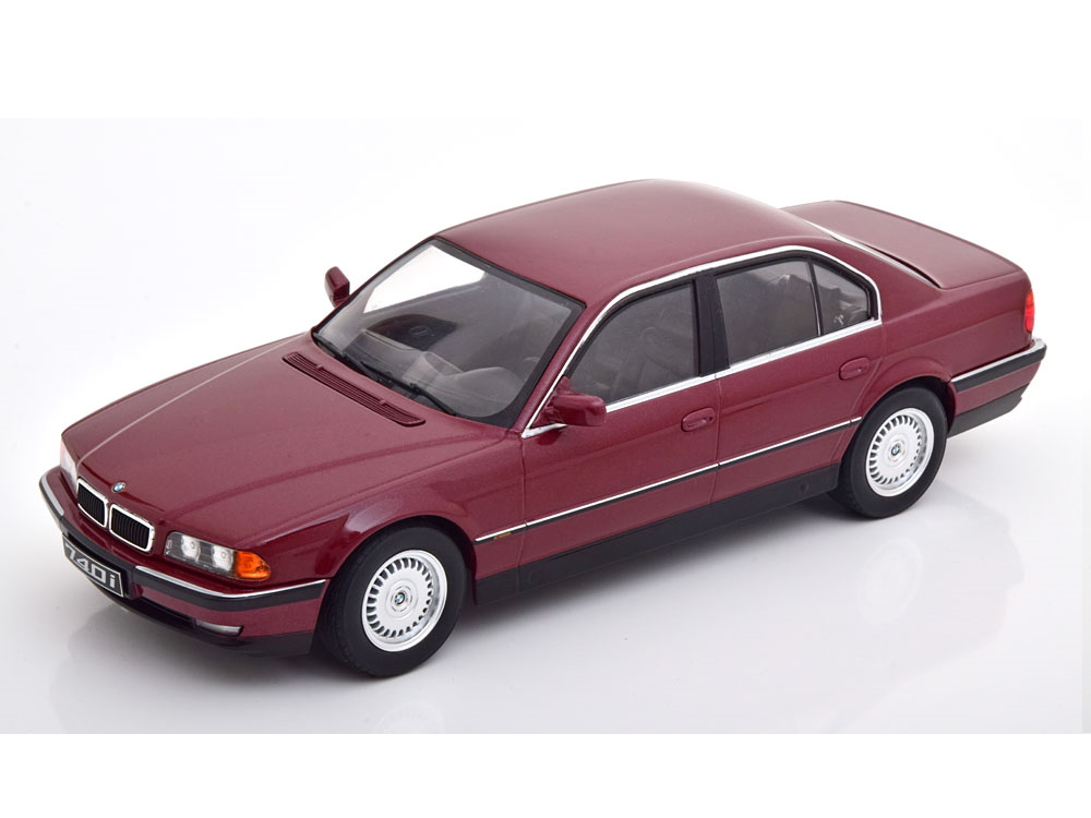Hot Wheels - BMW 740i E38 1.Serie 1994 dunkelrot-metallic -