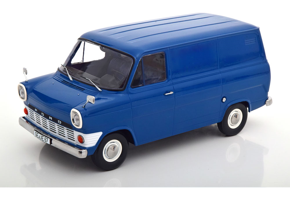 Hot Wheels - Ford Transit MK1 Lieferwagen 1965 blau -