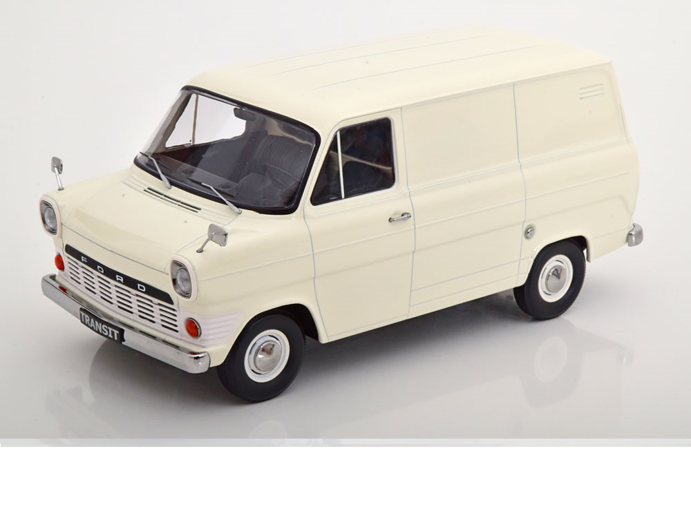 Hot Wheels - Ford Transit MK1 Lieferwagen 1965 weiß -
