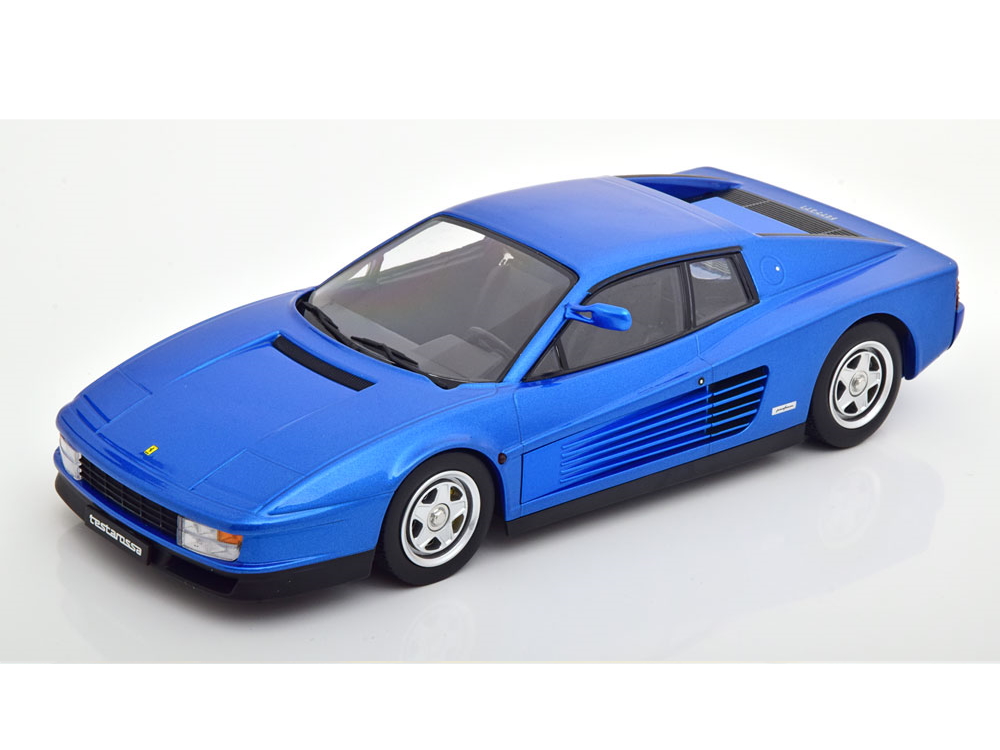 Hot Wheels - Ferrari Testarossa Monospecchio 1984 blaumetallic -
