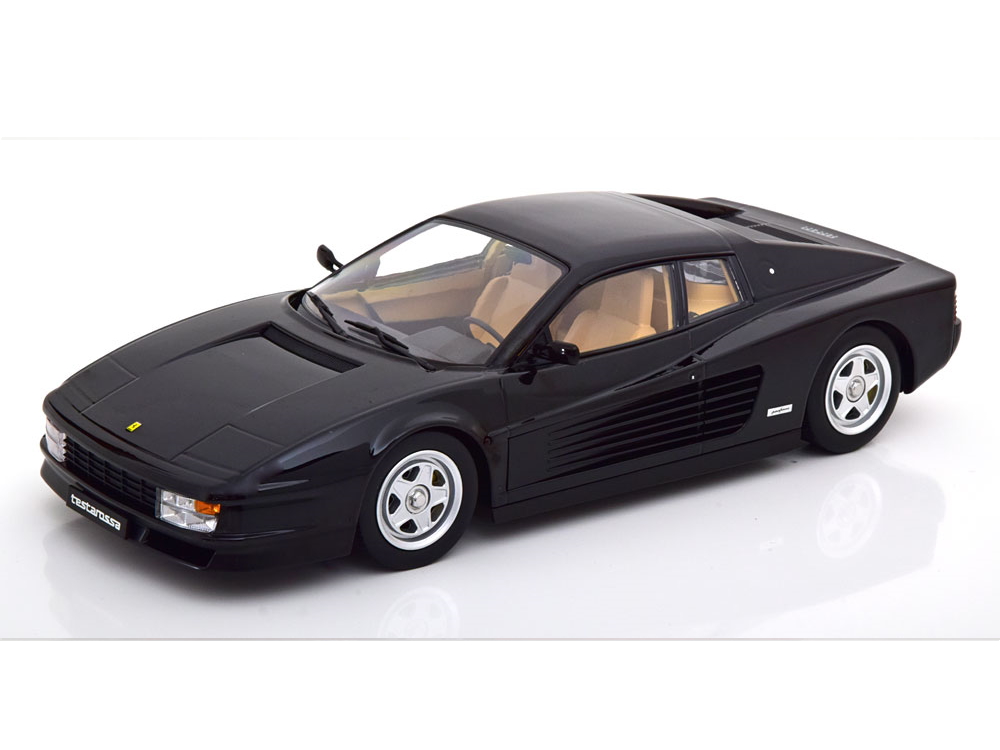 Hot Wheels - Ferrari Testarossa 1986 schwarz -