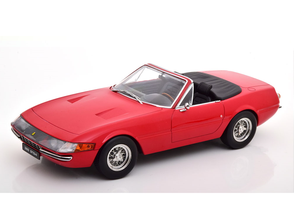 Hot Wheels - Ferrari 365 GTB Daytona Cabrio 1.Serie 1969 rot -