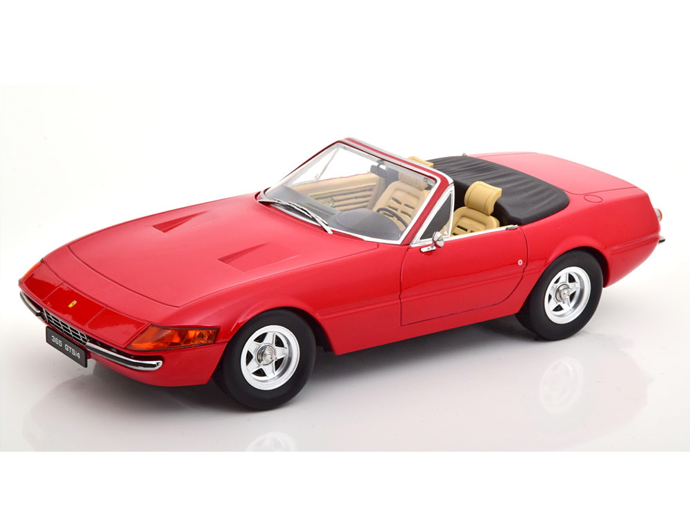 Hot Wheels - Ferrari 365 GTB/4 Daytona Cabrio 2.Serie 1971 rot -