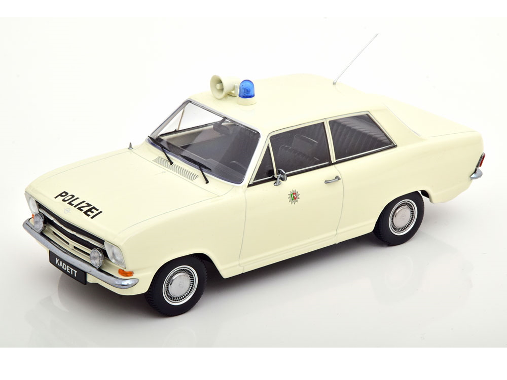 Hot Wheels - Opel Kadett B Polizei Deutschland 1972 weiß -