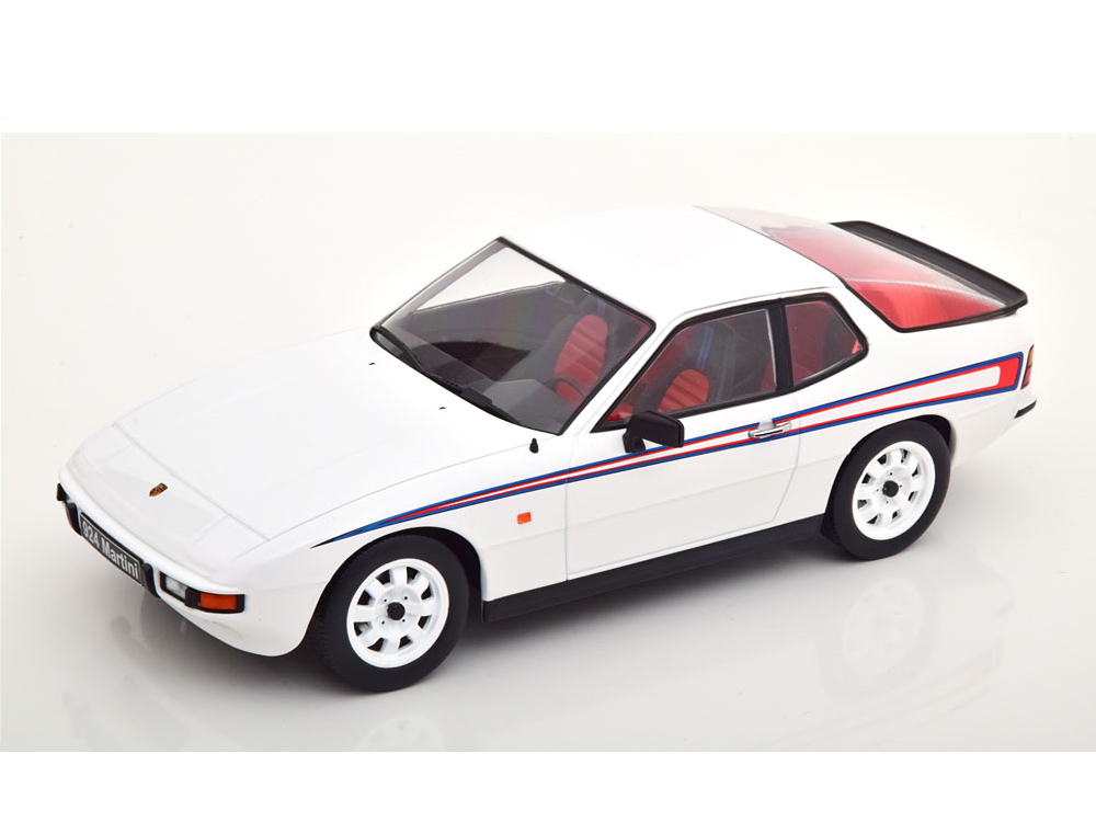 Hot Wheels - Porsche 924 Martini 1985 weiß/rot/blau -