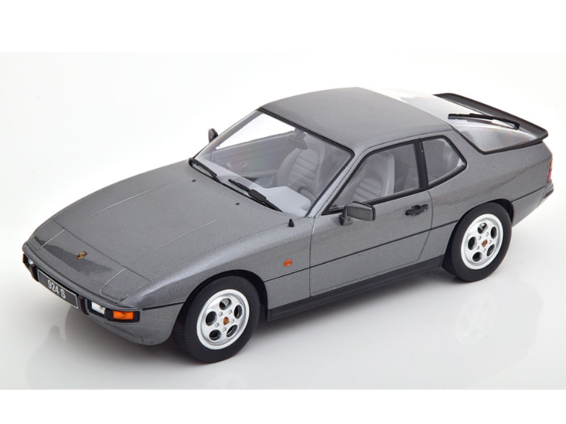 Hot Wheels - Porsche 924 S 1986 graumetallic -