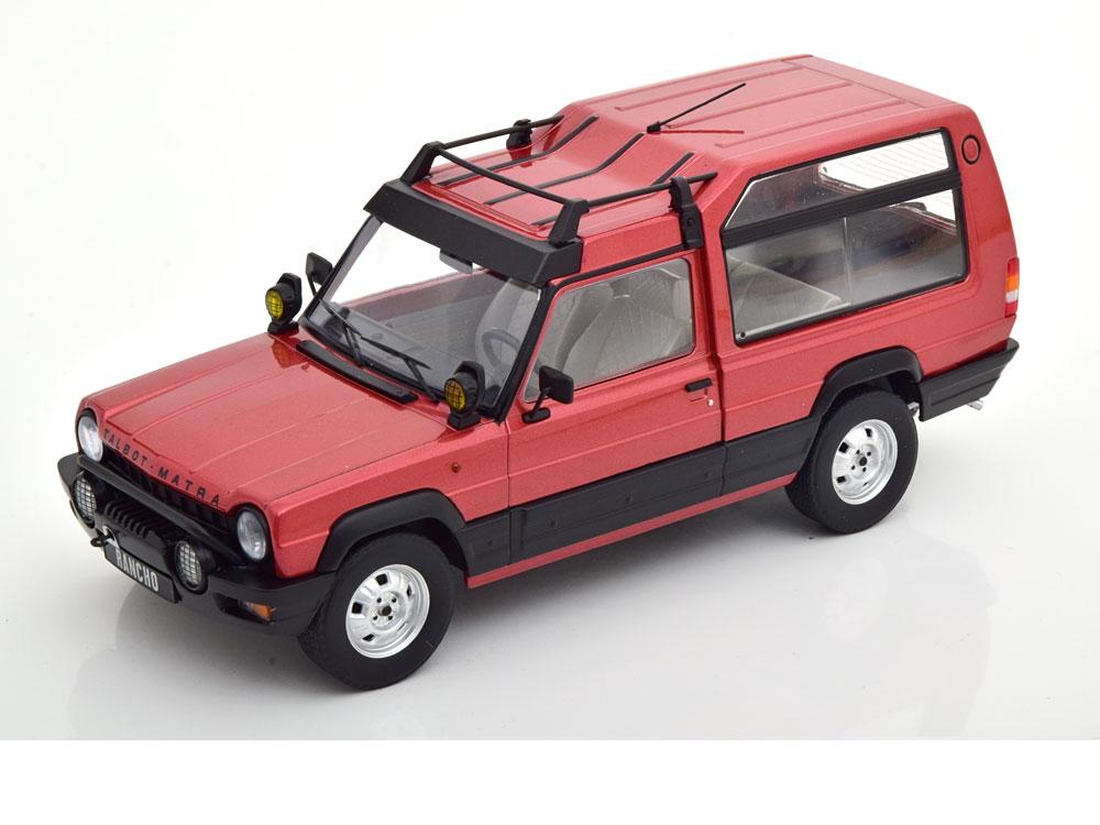 Hot Wheels - Talbot Matra Rancho X 1977-1983 rotmetallic -