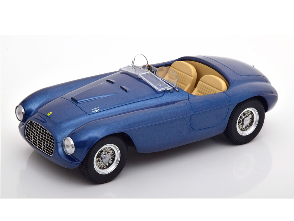 Hot Wheels - Ferrari 166 MM Barchetta 1949 blaumetallic -