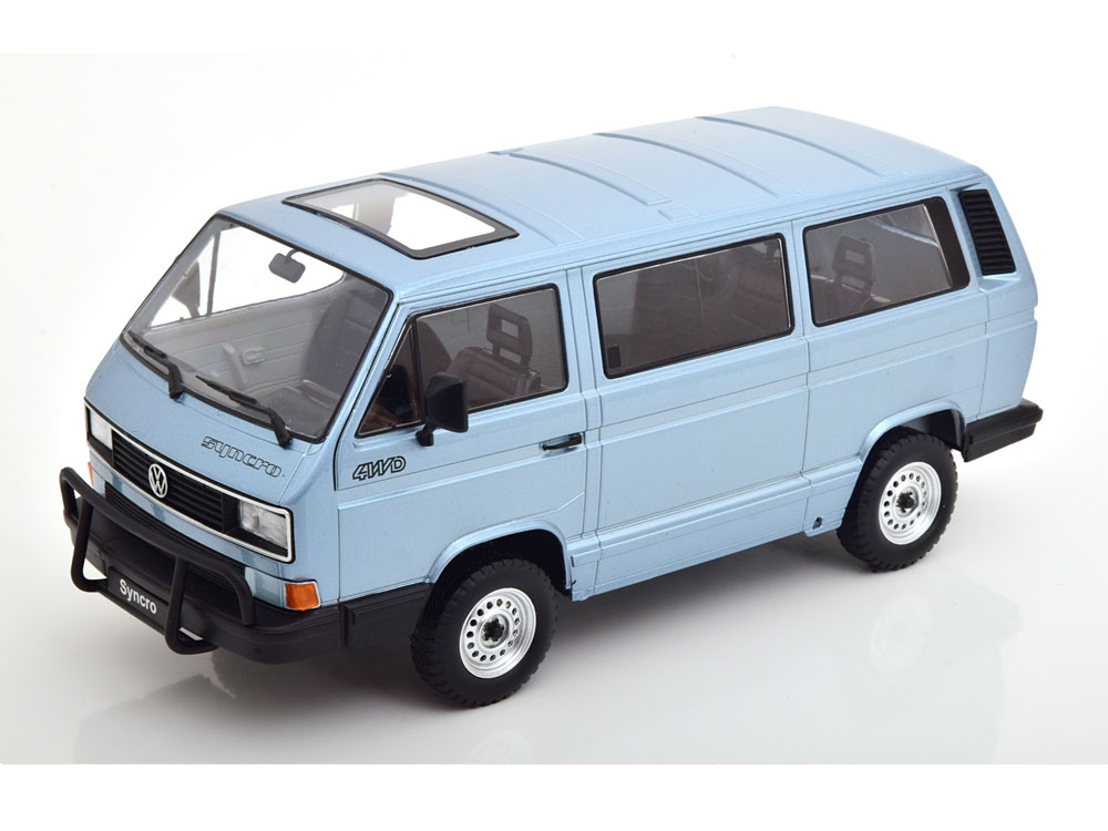 Hot Wheels - VW Bus T3 Syncro 1987 hellblau-metallic - 