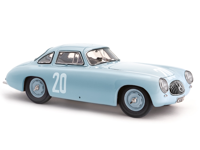 Hot Wheels - Mercedes-Benz 300 SL (W194) Grand Prix of Bern, 1952 #20 blue -