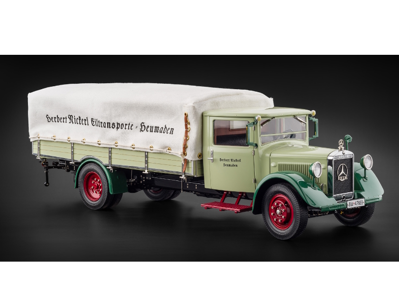 Hot Wheels - Mercedes-Benz Lo 2750 Truck with tarpaulin, 1933-1936 -