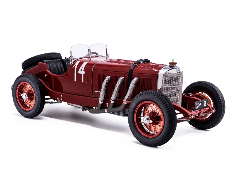 Hot Wheels - Mercedes-Benz SSK Argentinean autumn race 1931, #14 Zatuszek, red - 
