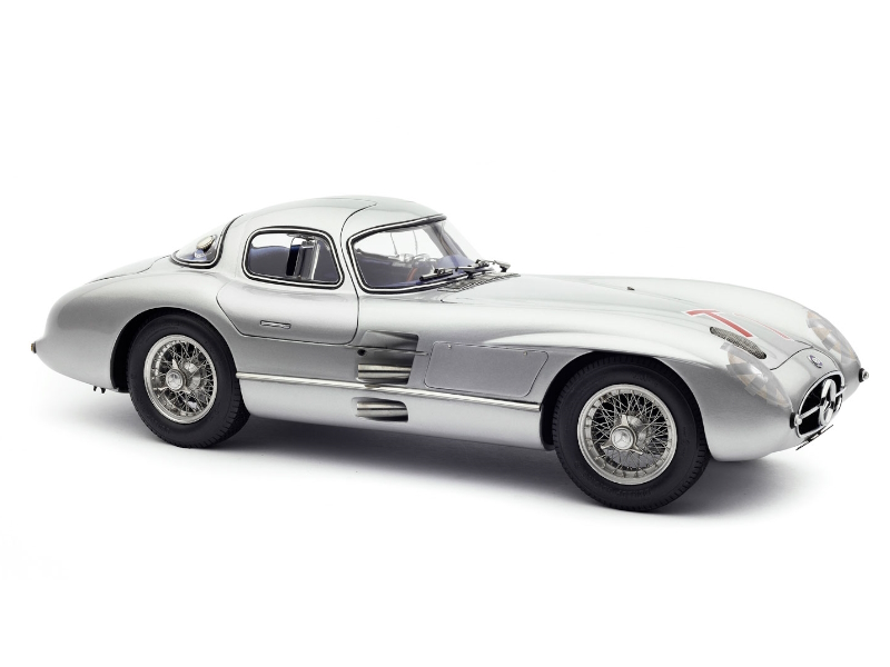 Hot Wheels - Mercedes-Benz 300 SLR Coupé, RAC Tourist Trophy 1955, #T1 -