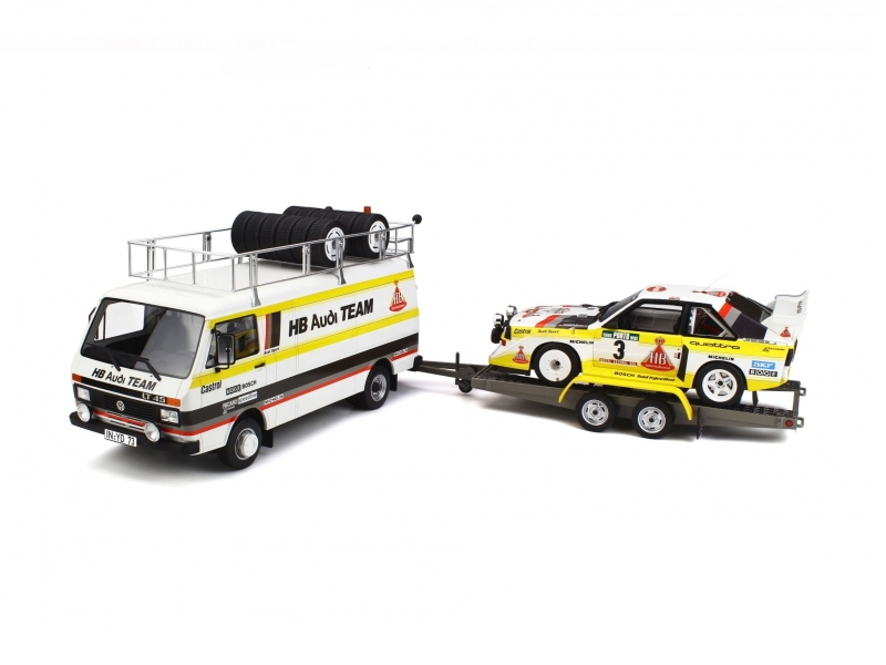 Hot Wheels - Rally Set Portugal Audi Team -