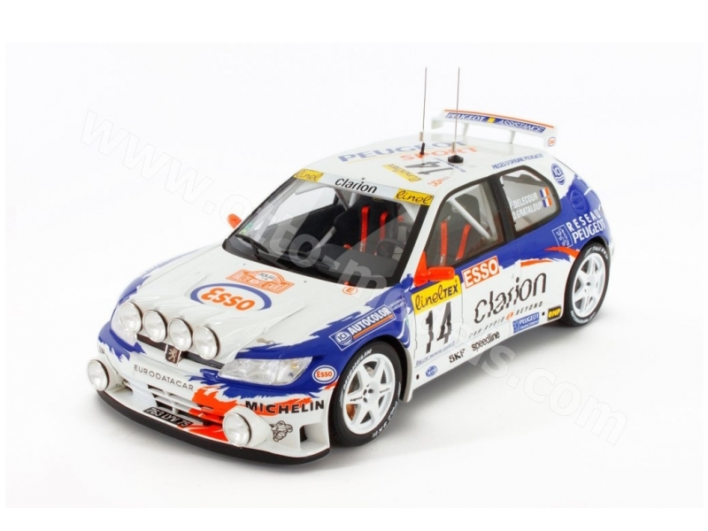 Hot Wheels - Peugeot 306 Maxi Monte-Carlo Delecour RALLY -