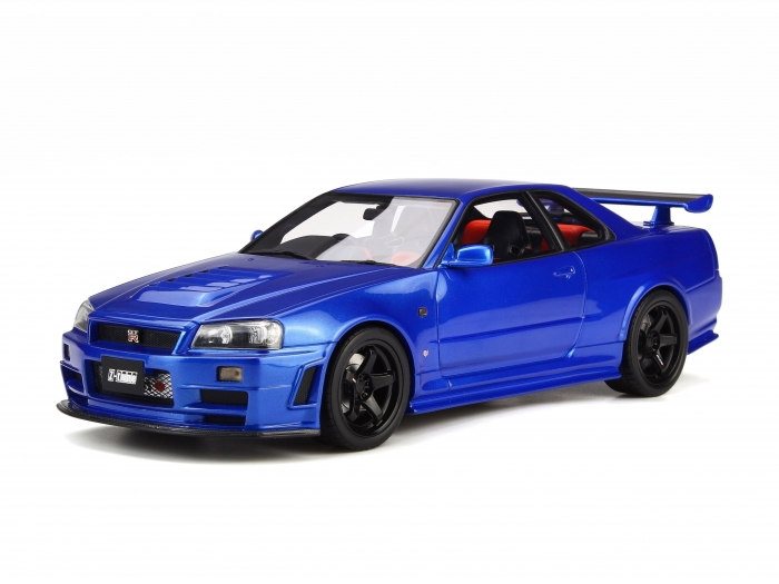 Hot Wheels - Nissan GT-R (R34) Nismo Z-Tune Metallic Pearl Blue 2005 -