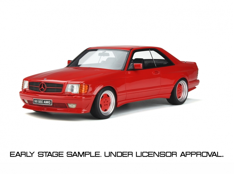 Hot Wheels - Mercedes-Benz W126 560 SEC wide body - 