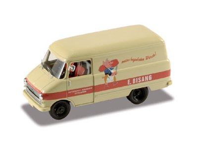 Hot Wheels - Opel Blitz Kastenwagen-1960 Metzgerei E. Bisang -