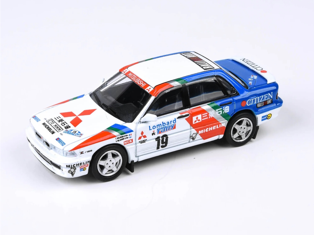 Hot Wheels - Mitsubishi Galant VR-4 #19 WINNER RALLY LOMBARD RAC 1989 -