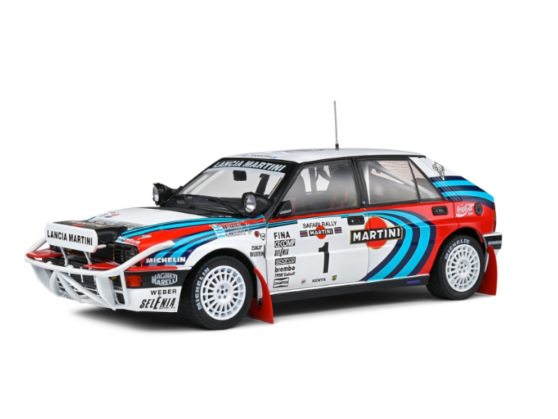 Hot Wheels - Lancia Delta HF Integrale – Safari Rallye Kenya – 1991 – #1 Recalde / Christie -