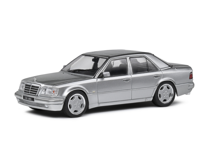 Hot Wheels - Mercedes-Benz (W124) E60 AMG – Brillant Silver Metal – 1994 -