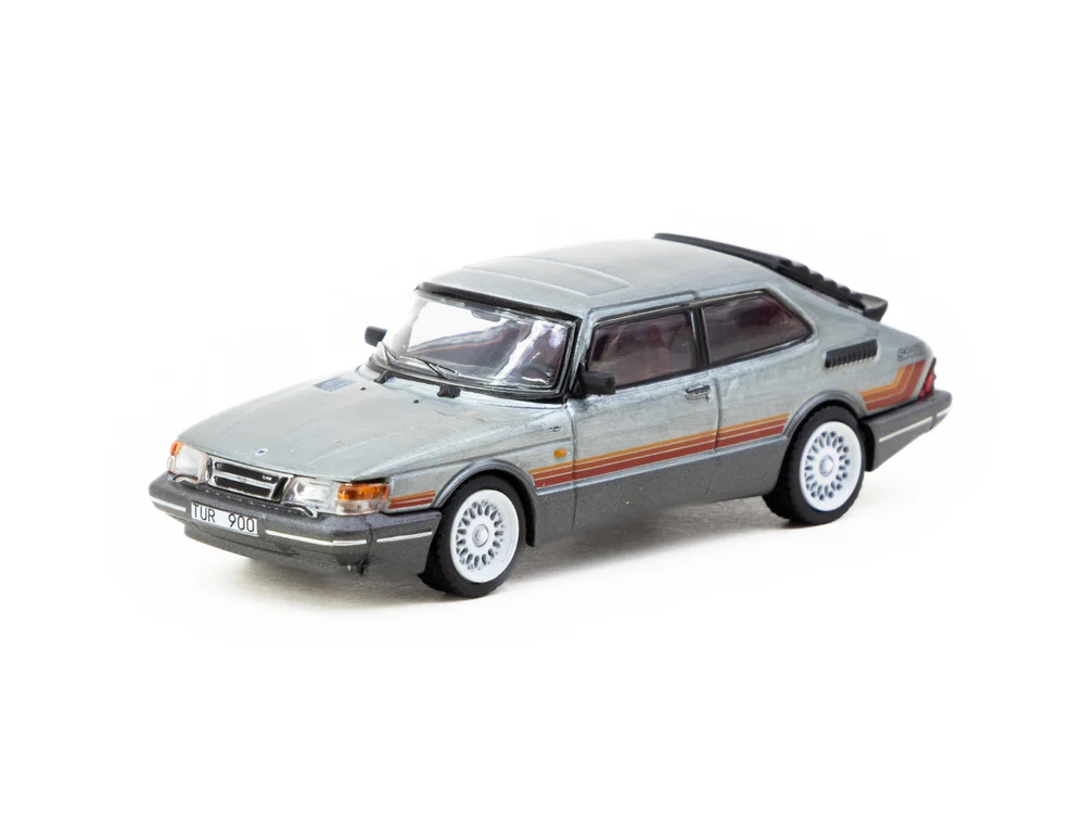 Hot Wheels - Saab 900 Turbo Gray - 