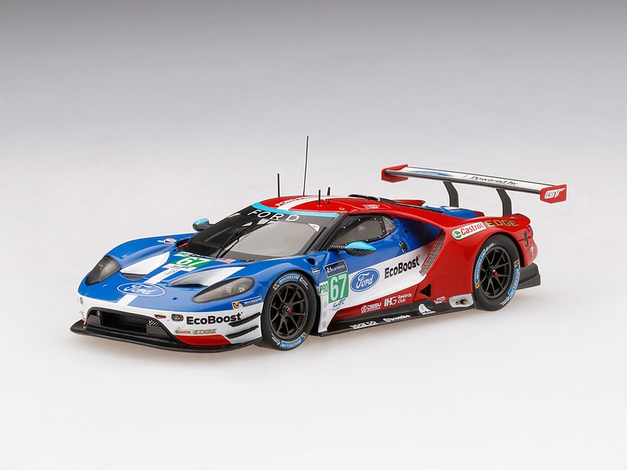 Hot Wheels - Ford GT LMGTE PRO #67 2017 Le Mans 24Hr. LMGTE Pro 2nd Place Ford Chip Ganassi Team UK -