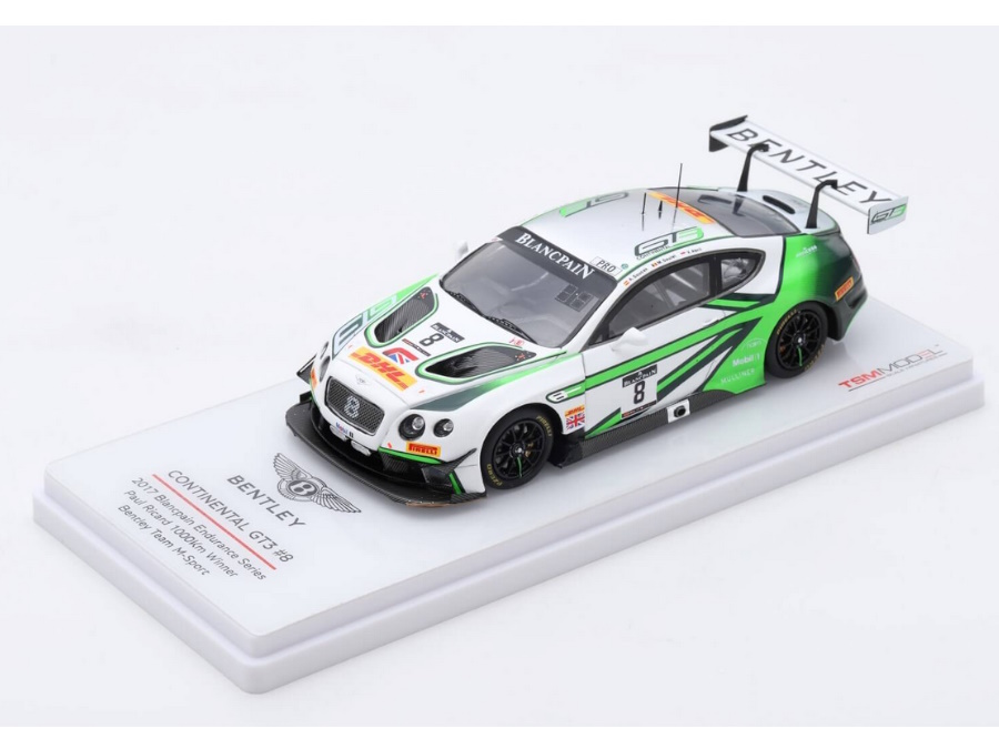 Hot Wheels - Bentley Continental GT3 #8 2017 -