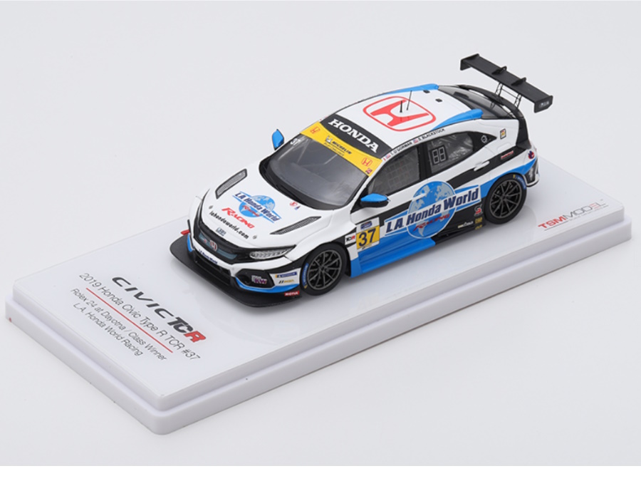 Hot Wheels - Honda Civic Type R TCR #37 2019 Rolex 24 at Daytona Class Winner LA Honda World Racing - 