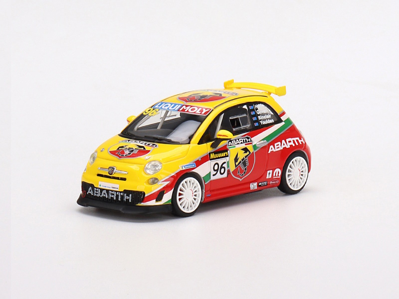 Hot Wheels - Abarth 695 Assetto Corse #96 Fiat Abarth Motorsport 2014 Bathurst 12 Hrs Class F Winner -