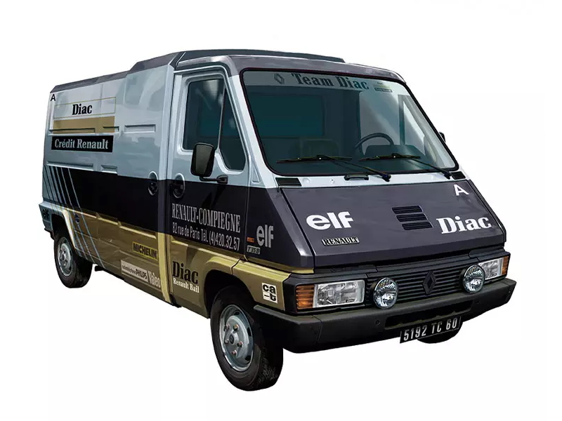 Hot Wheels - Renault Master T35D -