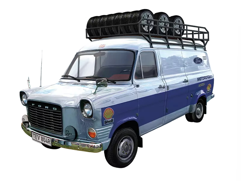 Hot Wheels - Ford Transit MK1 V4 -