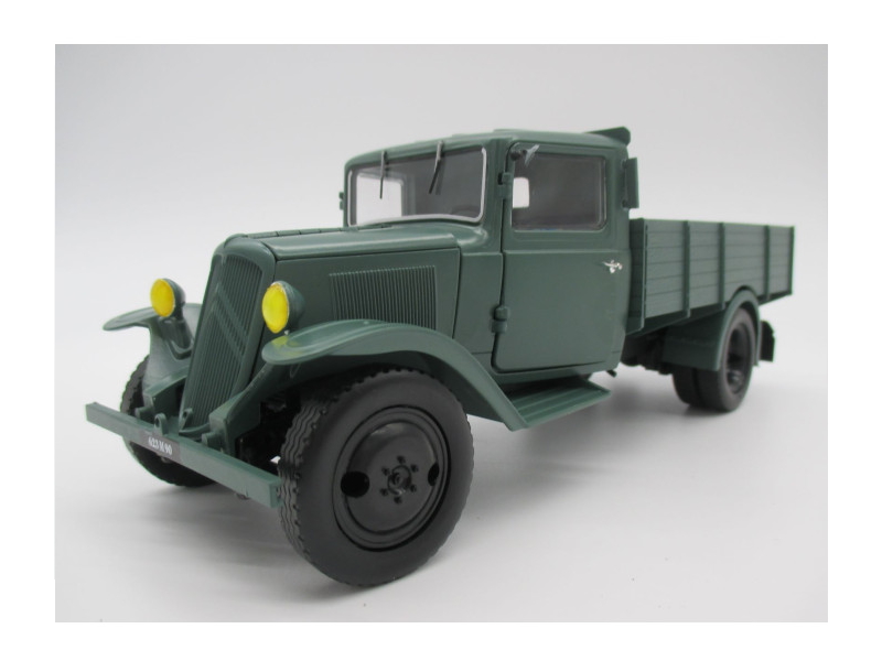 Hot Wheels - CITROEN U23 Cabine Ailes Plates - vert fonce - 