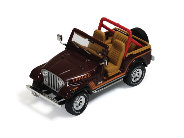 Hot Wheels - Jeep C7 Laredo Dark Brown -