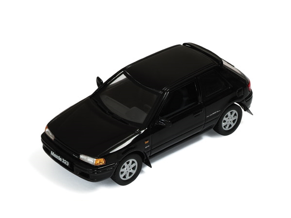 Hot Wheels - Mazda 323 GTX 1989 Black -