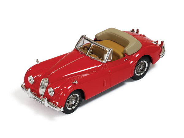 Hot Wheels - Jaguar XK 140 Convertible 1956 Red -