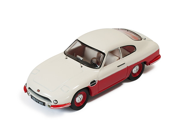 Hot Wheels - DB Panhard HBR5 1957 Beige and Red (Closed Lights)  - 
