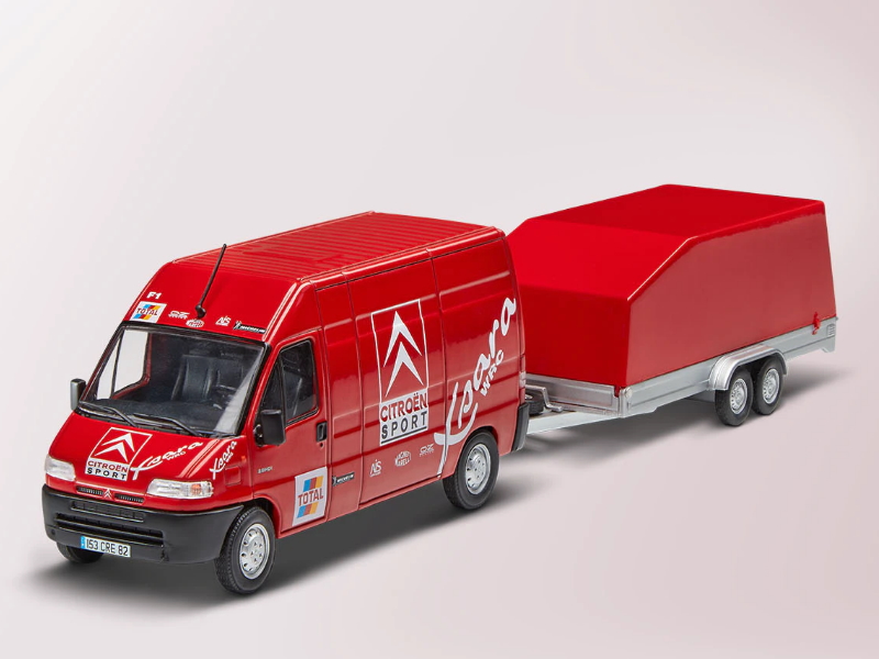 Hot Wheels - CITROEN Jumper 2.0 HDI - Citroen Sport WRC 2001 -