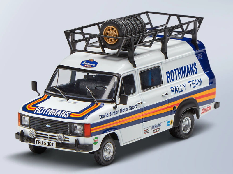 Hot Wheels - FORD Transit Phase 2 - Rallysport 1981 -