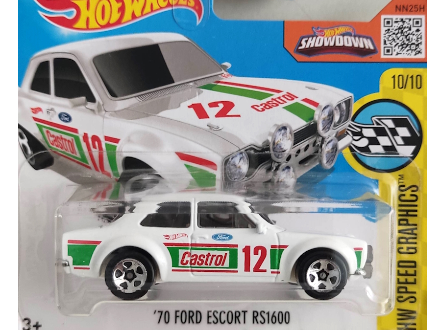 Hot Wheels - `70 Ford Escort RS1600 - DHX59