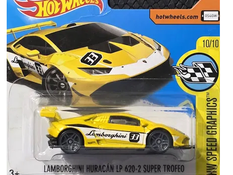 Hot Wheels - Lamborghini Huracán LP 620-2 Super Trofeo - DTX66