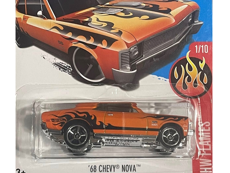 Hot Wheels - `68 Chevy Nova - DTX79
