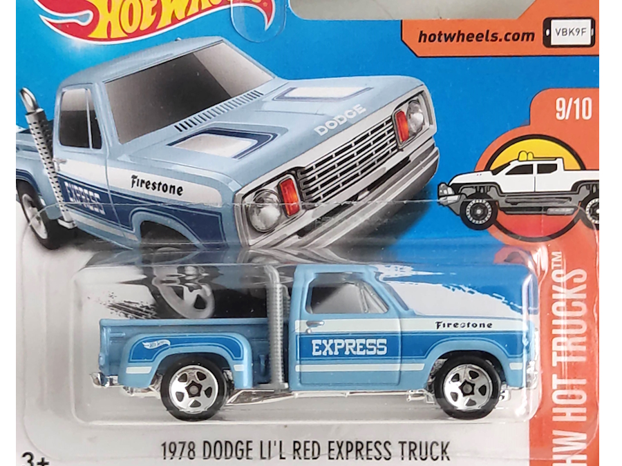 Hot Wheels - 1978 Dodge Li`l Red Express Truck - DVB72