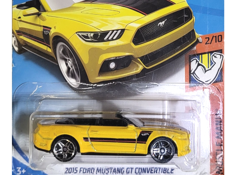 Hot Wheels - 2015 Ford Mustang GT Convertible - FJX74