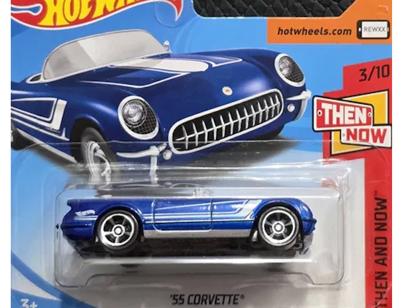 Hot Wheels - `55 Corvette - FKB19