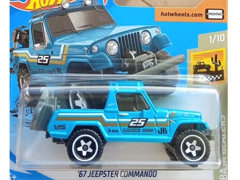 Hot Wheels - `67 Jeepster Commando - GHB84